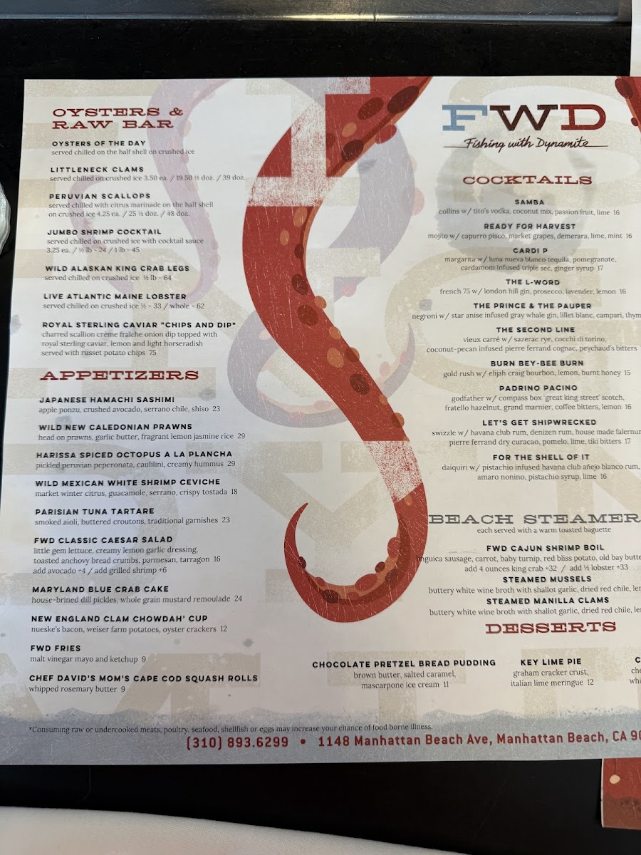 Fishing With Dynamite Menu - Image 4